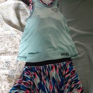 justice girls outfit brand new